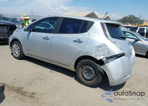 2013 Nissan Leaf S z USA, uszkodzony, nr VIN 1N4AZ0CP4DC400088